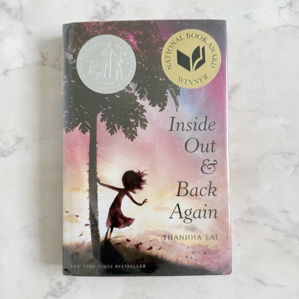 Inside Out & Back Again Hardcover Book Kids